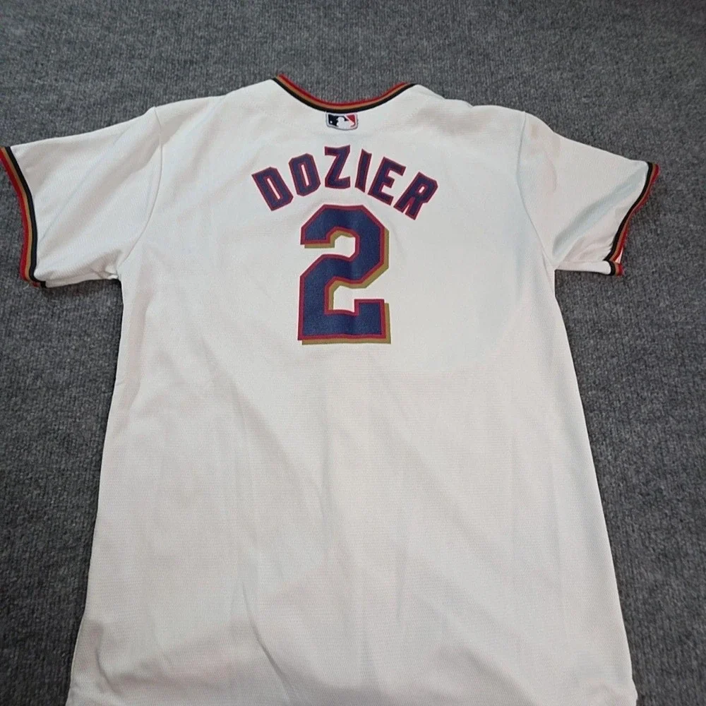Minnesota Twins Jersey Boys 16 White MLB Baseball Brian Dozier Majestic